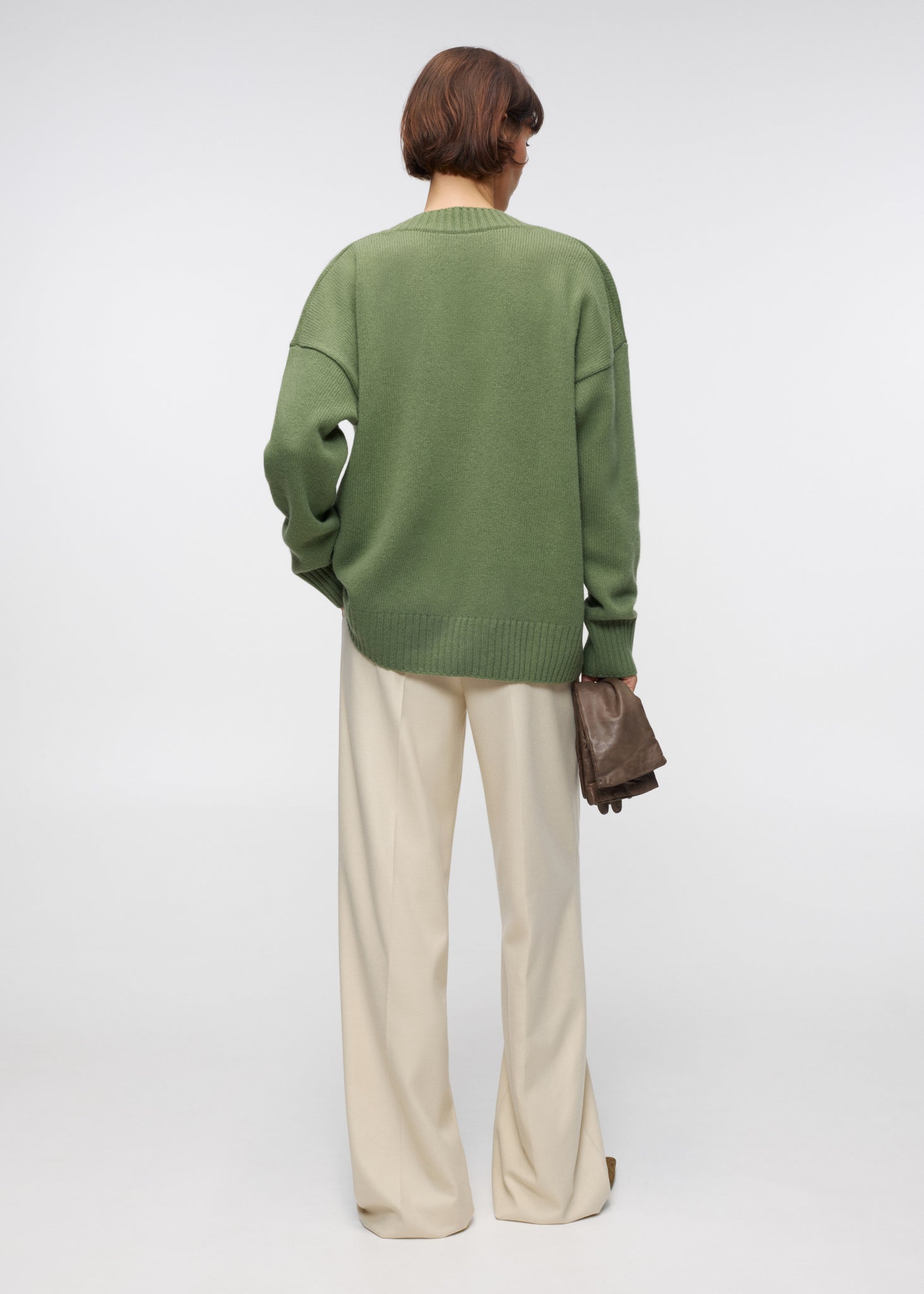 Fall Fern Green Sweater