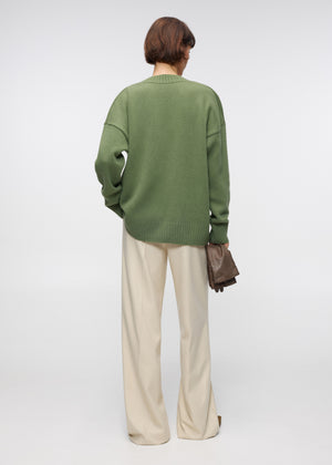 Fall Fern Green Sweater