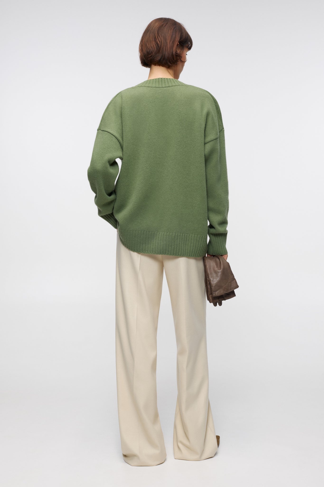 Fall Fern Green Sweater