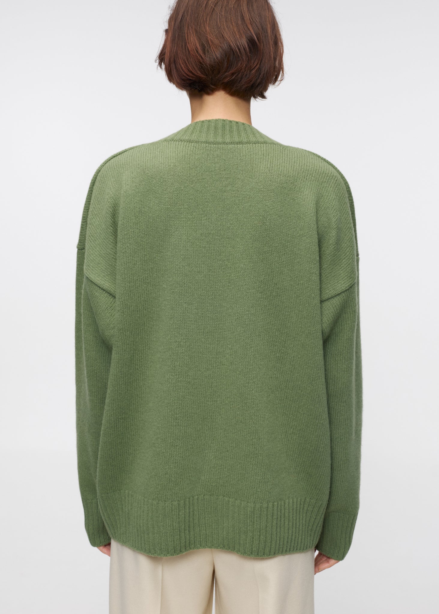 Fall Fern Green Sweater