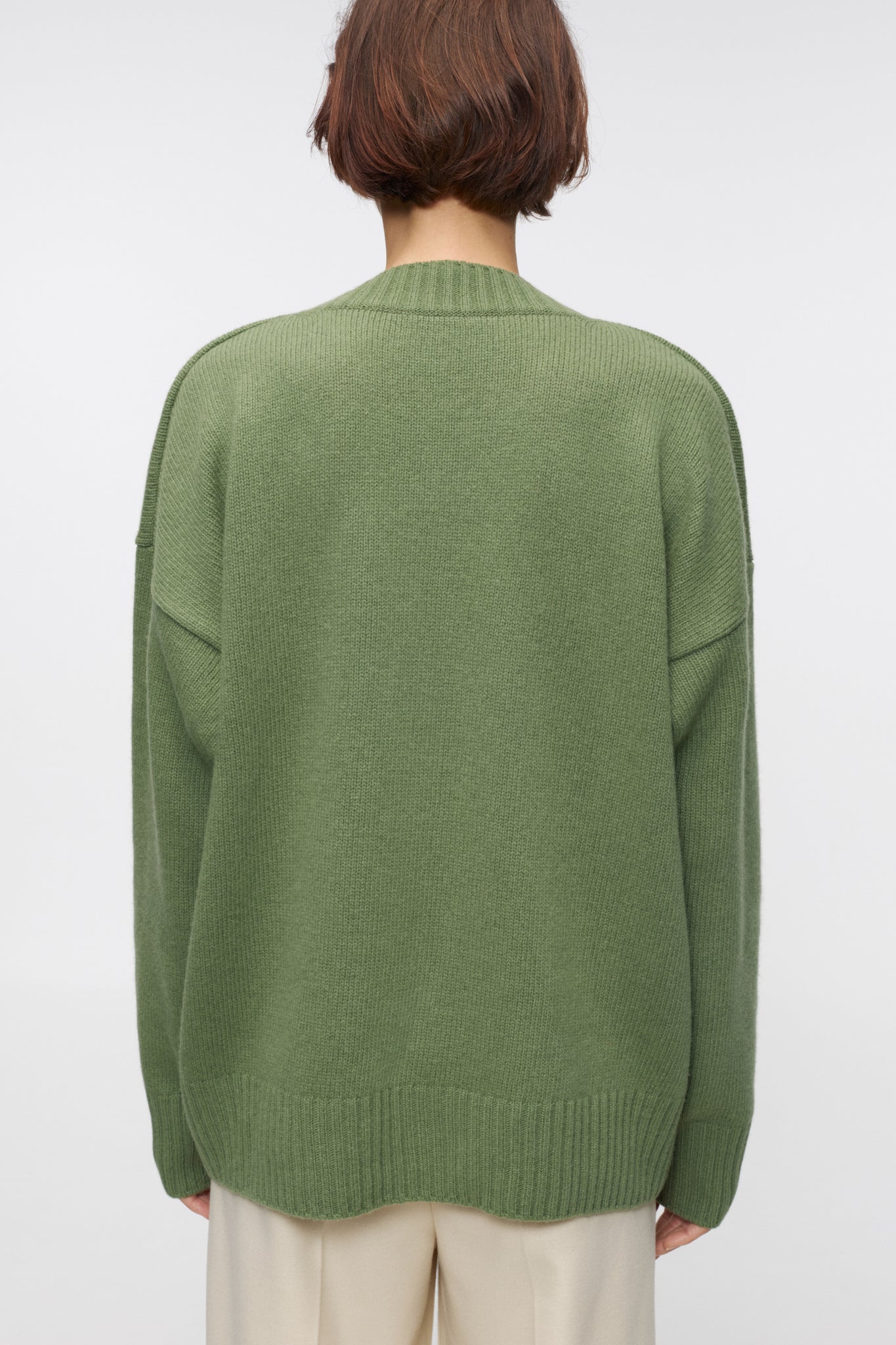 Fall Fern Green Sweater