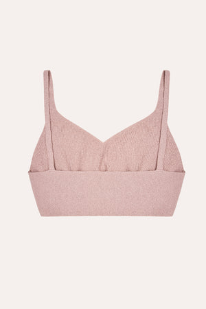 Gigi Boucle Top in Powder Pink