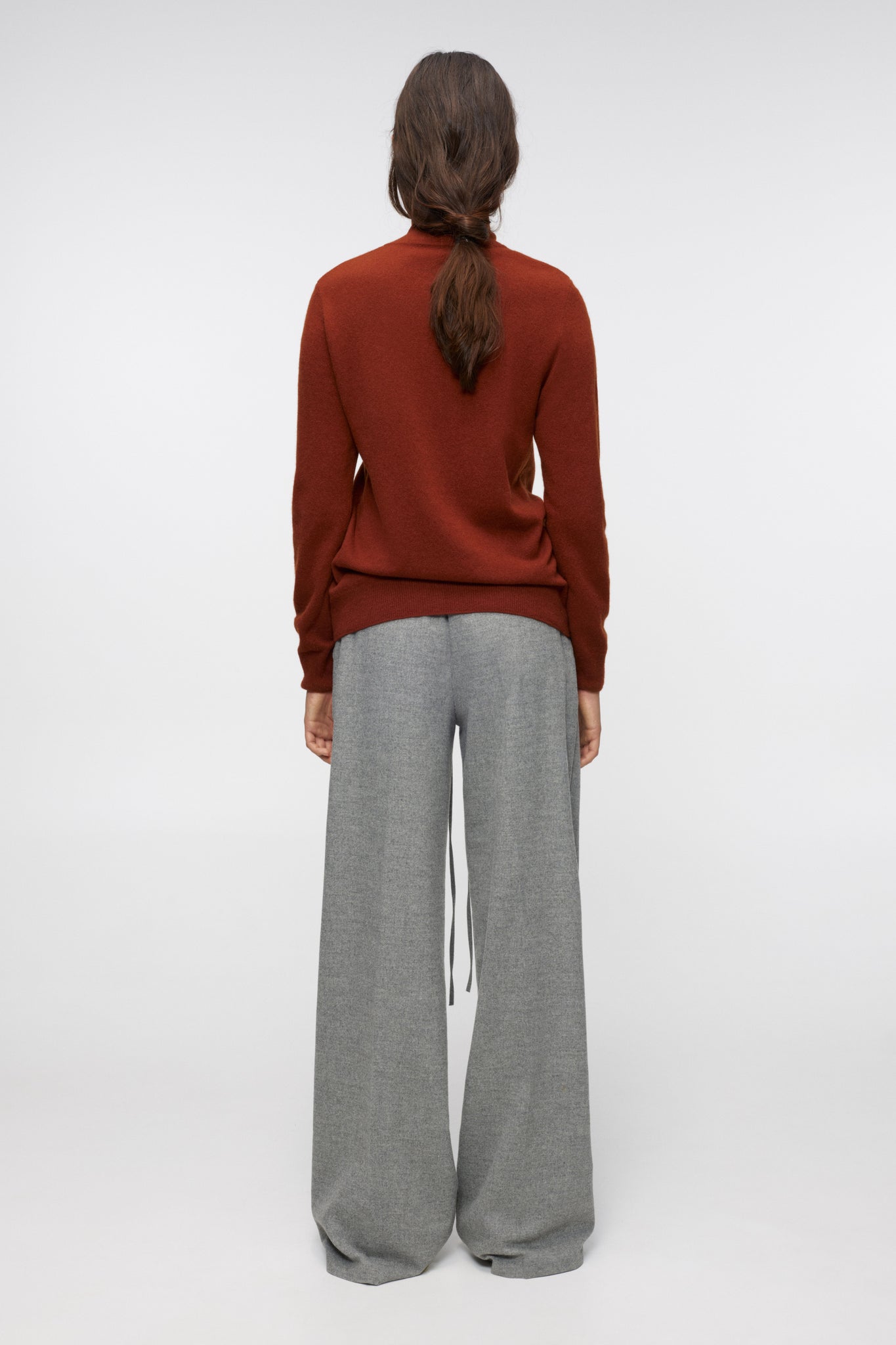 Harvest Grey Straight Trousers