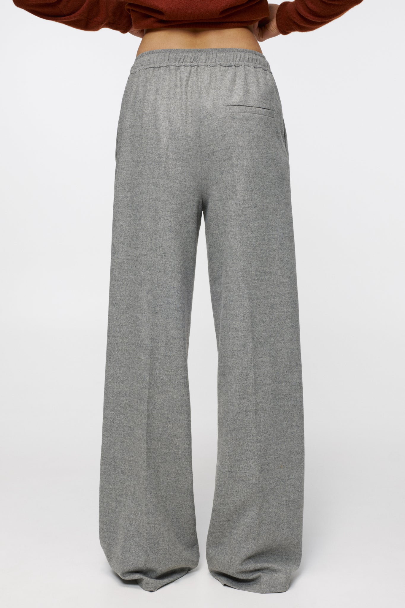 Harvest Grey Straight Trousers