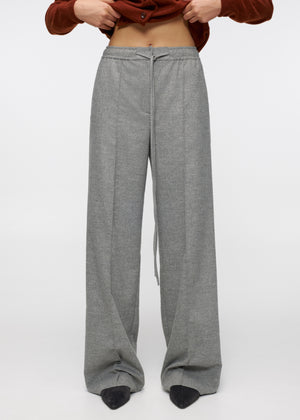 Harvest Grey Straight Trousers