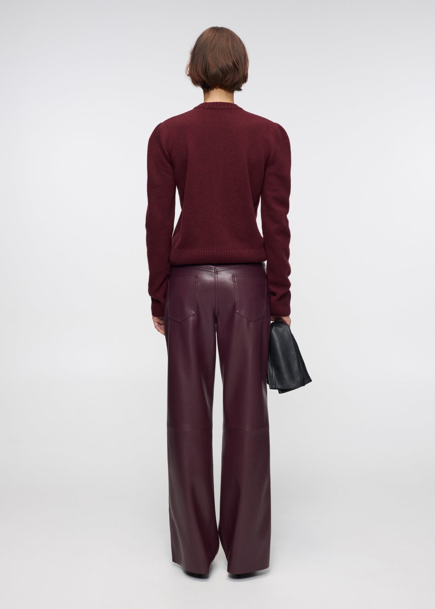 Autumn Wine Wool Cardigan
