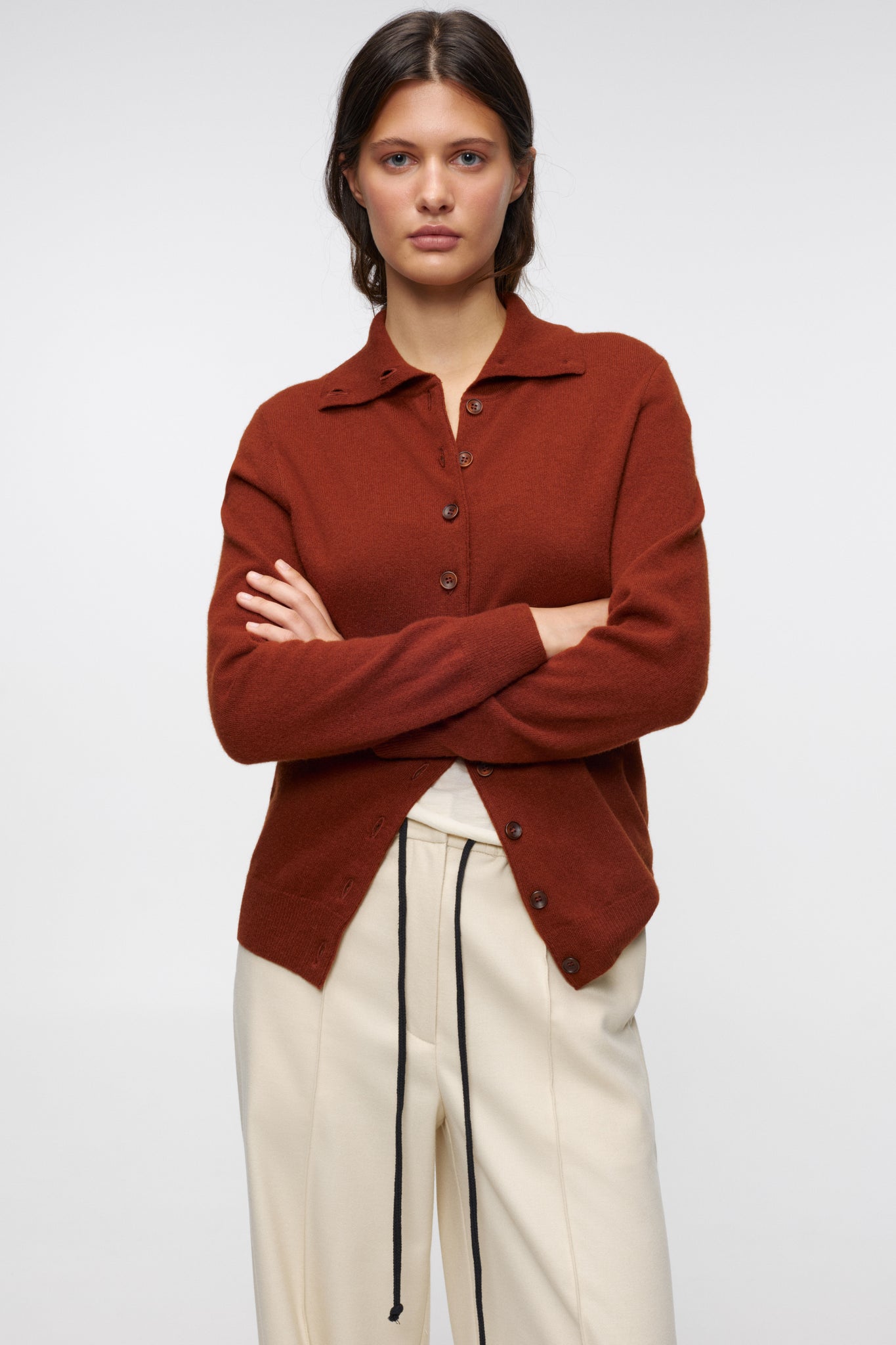 Fall Terracotta Sweater