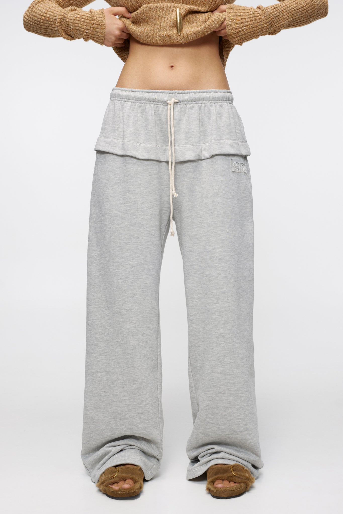 Harvest Grey Relaxed Trousers