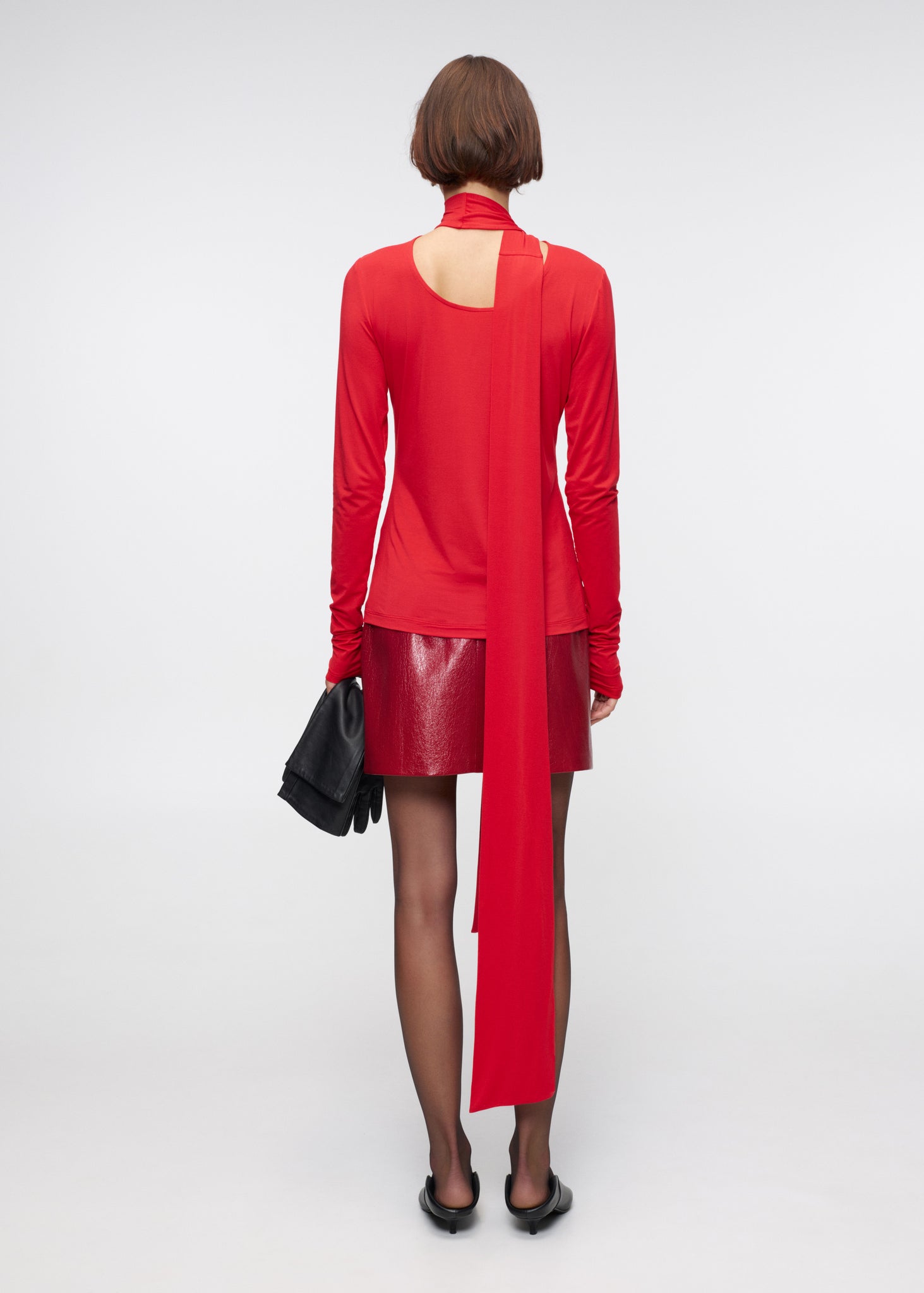 Scarlet Turtleneck