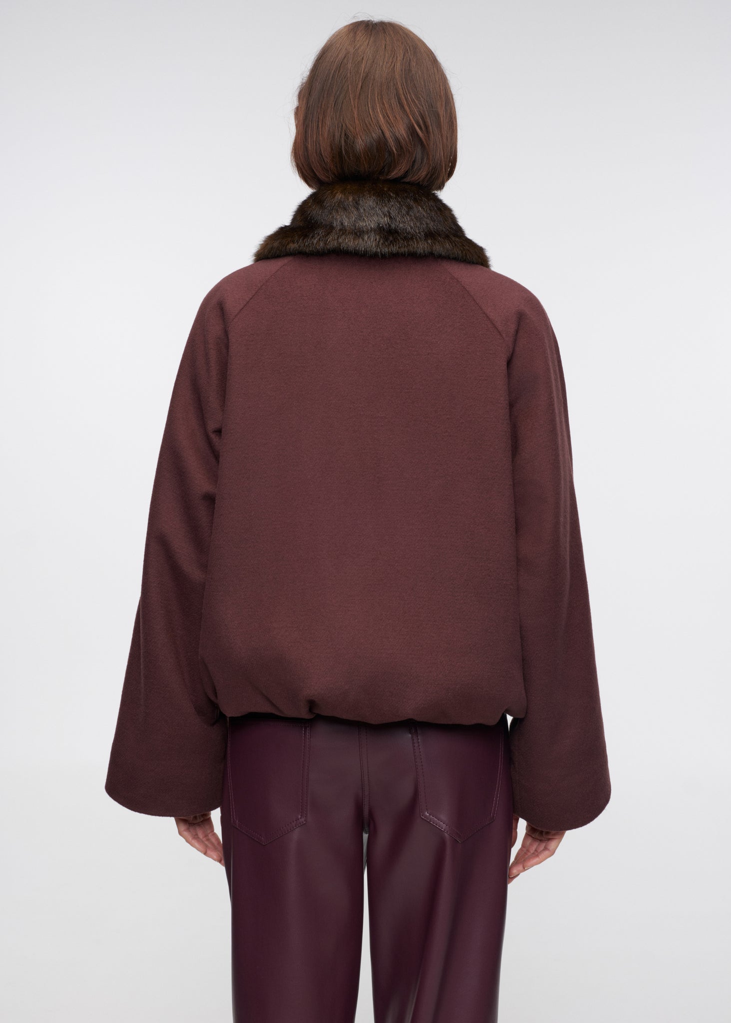 Cranberry Harvest Coat