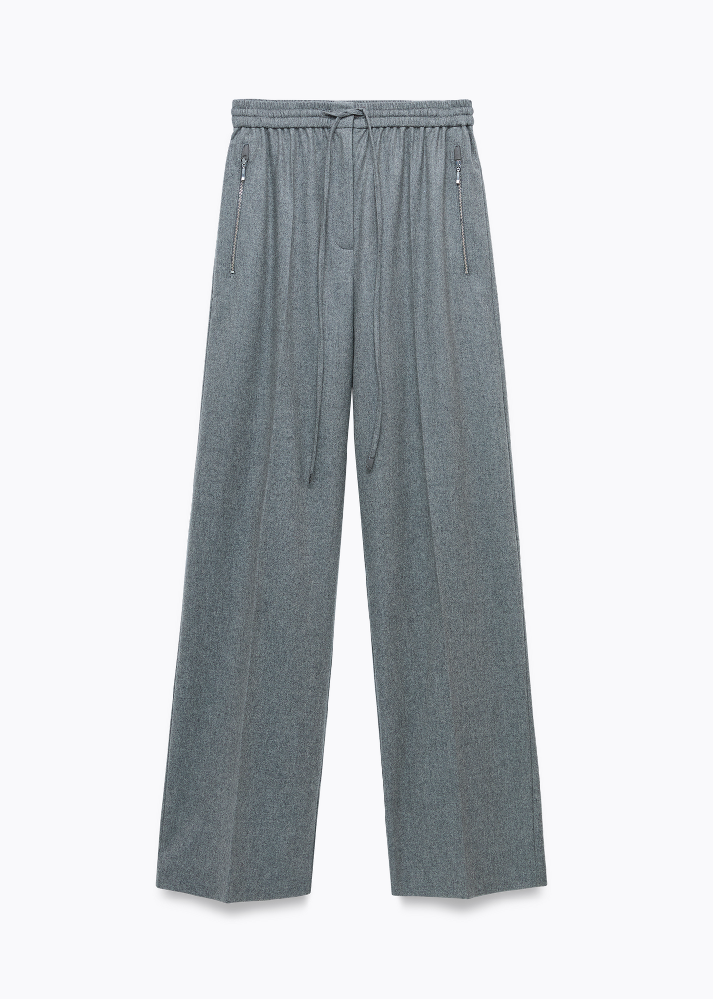 Zipped Cashmere Pants