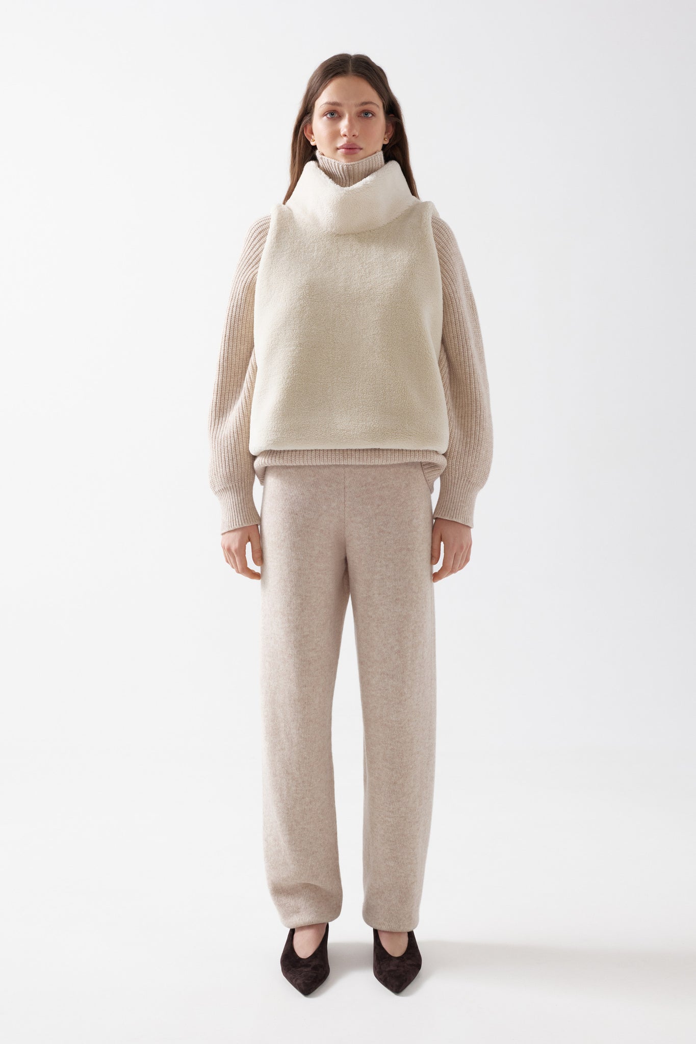 Топ з еко-хутра ADRIANA