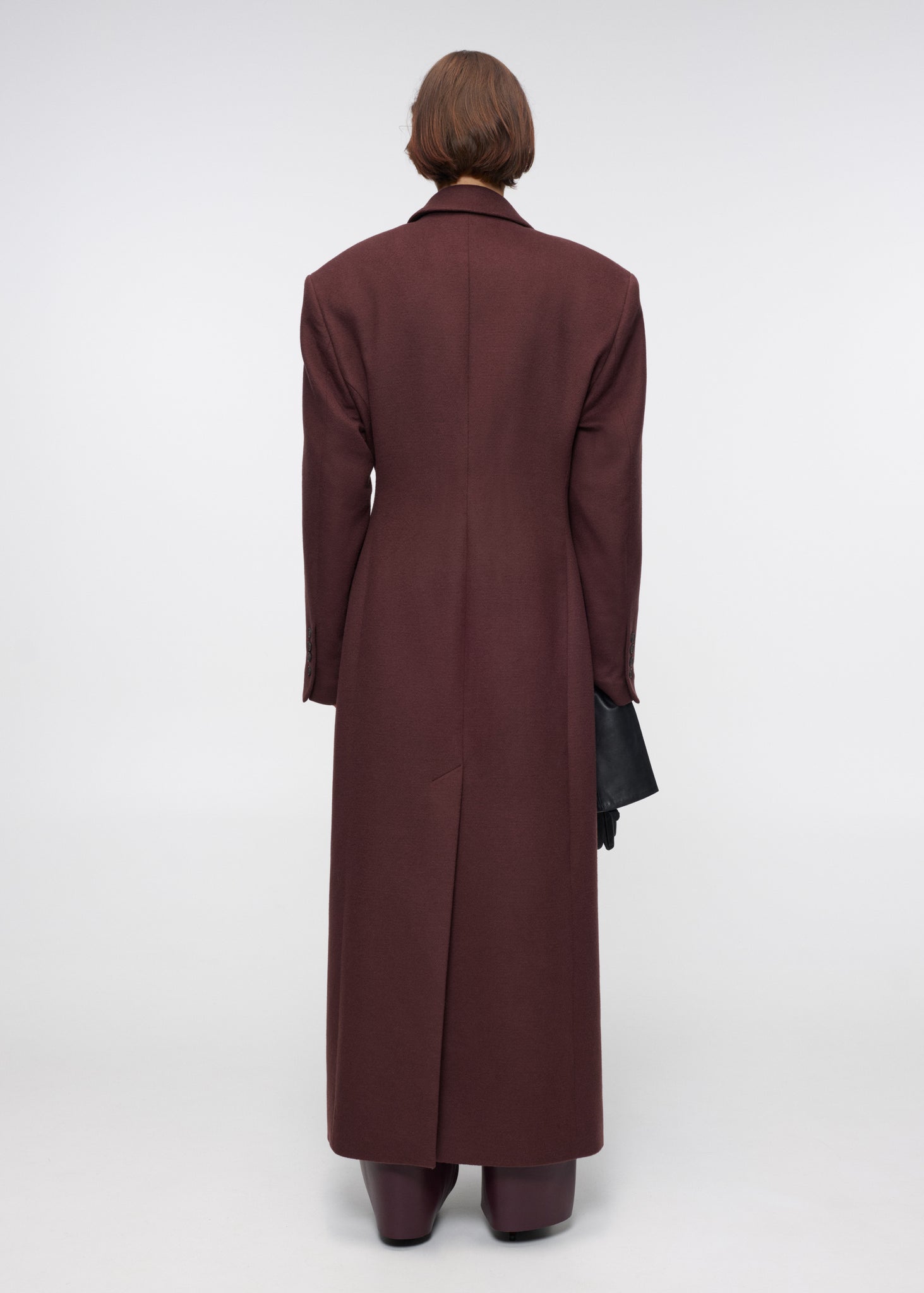 Autumn Berry Maxi Coat