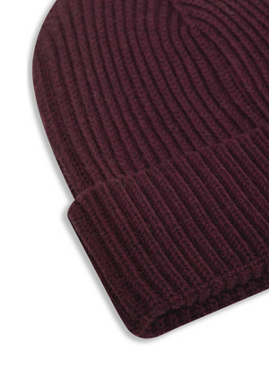 Plum Beanie Hat