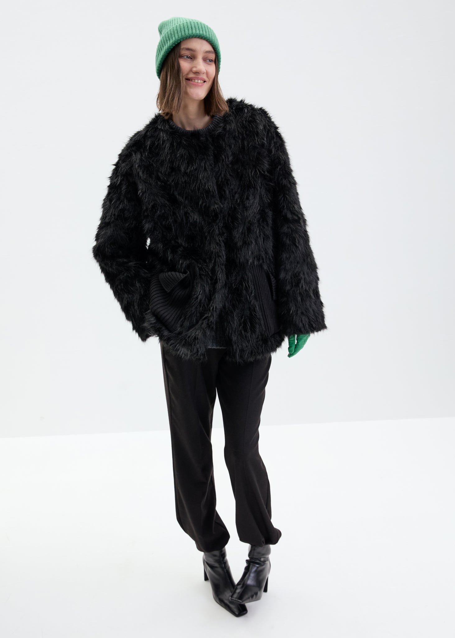 Koza Faux Fur Jacket