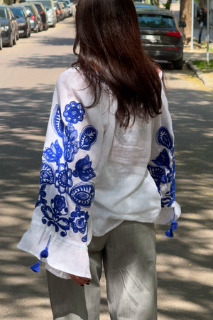 «Family tree» blouse