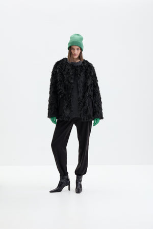 Koza Faux Fur Jacket