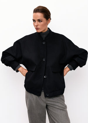 Wool Bomber Jacket