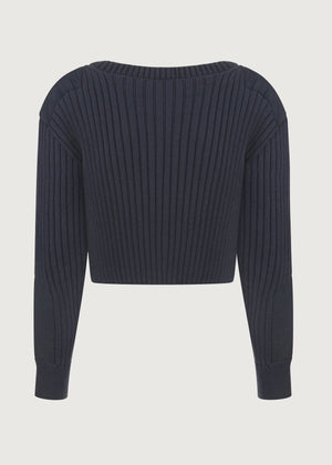 Blueberry Crop Sweater
